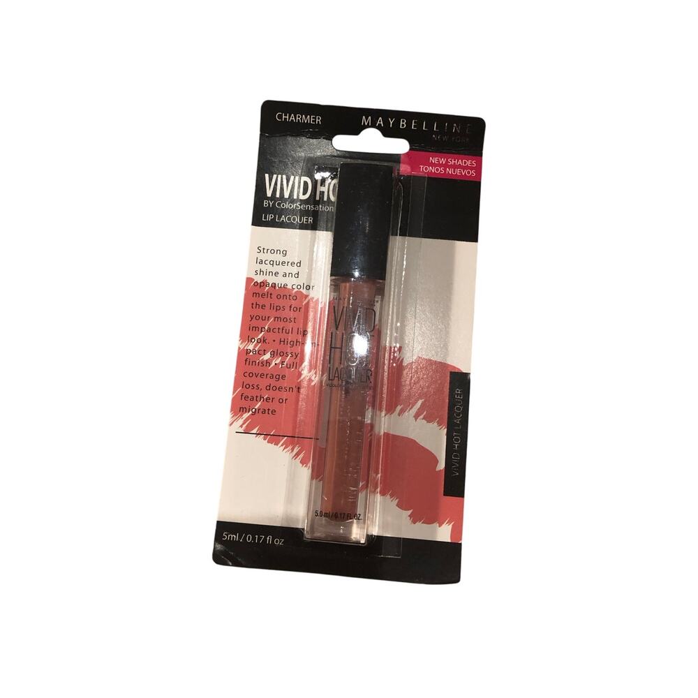 Lip Lacquer Color  Unreal Maybelline Vivid Hot By color sensations .New 0.17oz